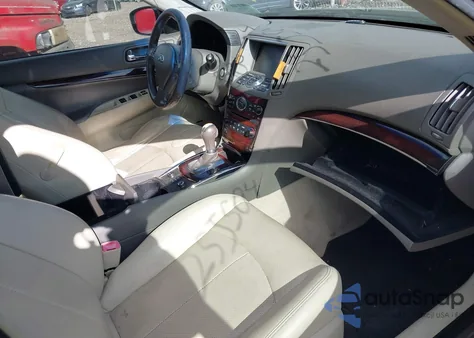 2010 Infiniti G37X z USA, uszkodzony, nr VIN JN1CV6AR1AM253324